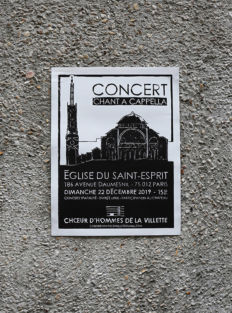 Affiche Église<br>du Saint-Esprit